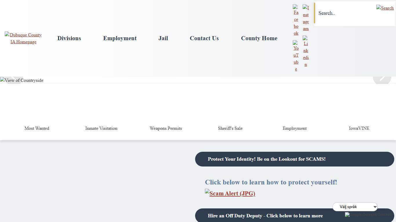 Sheriff Dubuque County, IA